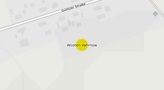 Immobilienpreisekarte Guelitz Reetz W&uuml;sten Vahrnow